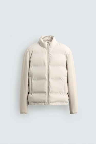 QUILTED JACKET - Ecru by Zara