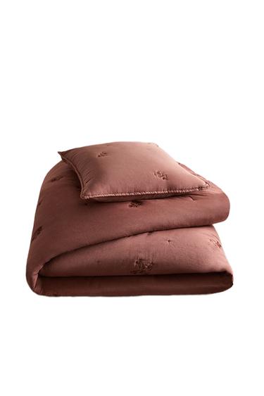 KIDS' MICKEY & MINNIE ©DISNEY QUILTED BEDSPREAD - Russet by Zara