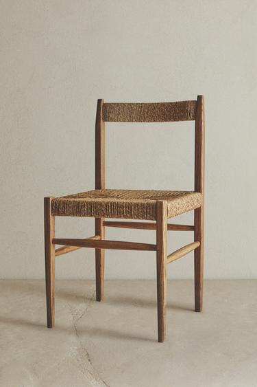 ASH WOOD CHAIR - Light beige by Zara