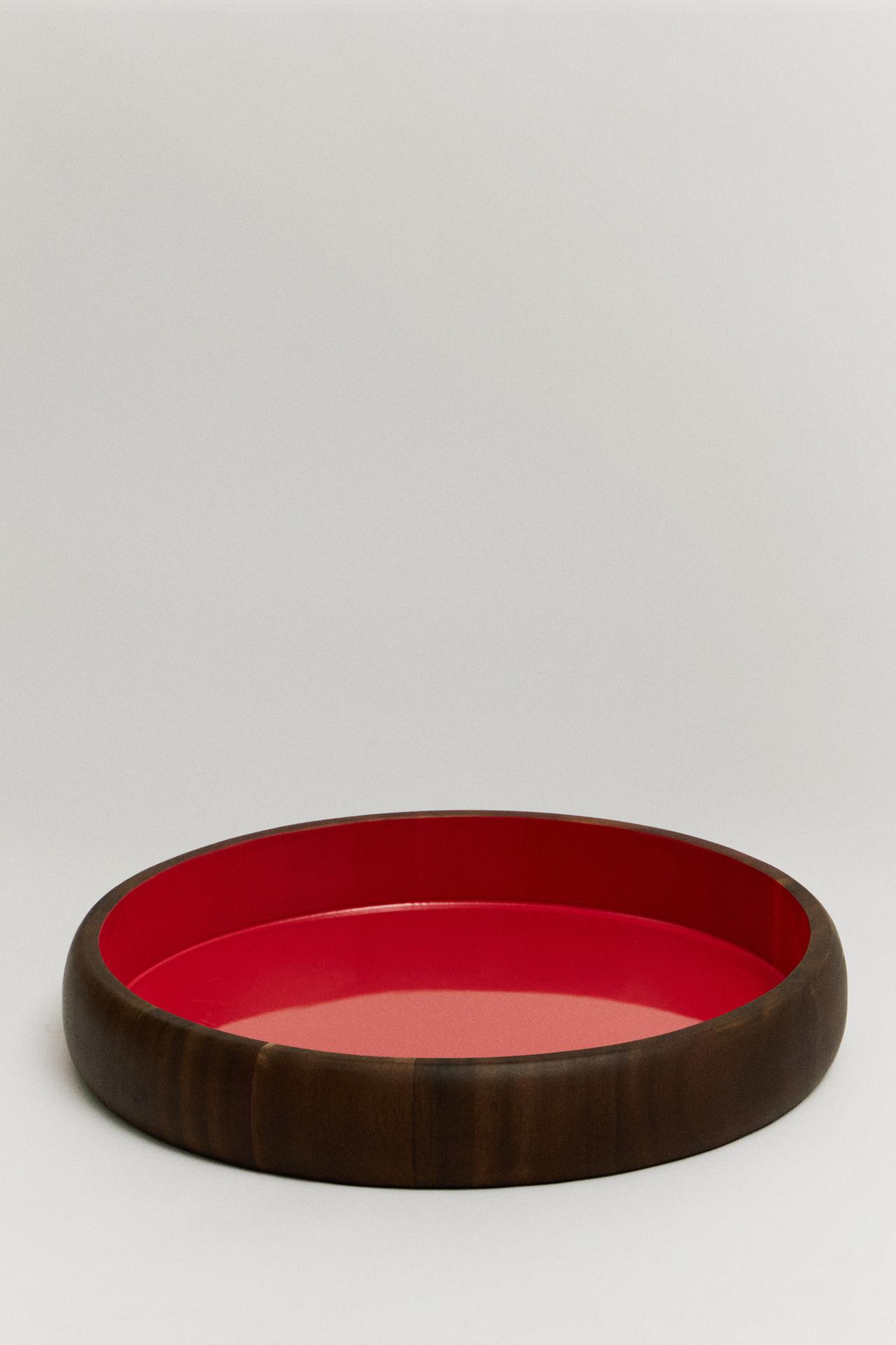 THE ALDIQUÀ ROUND TRAY — Red