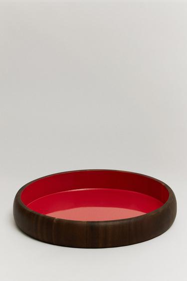 THE ALDIQUÀ ROUND TRAY — Red 1