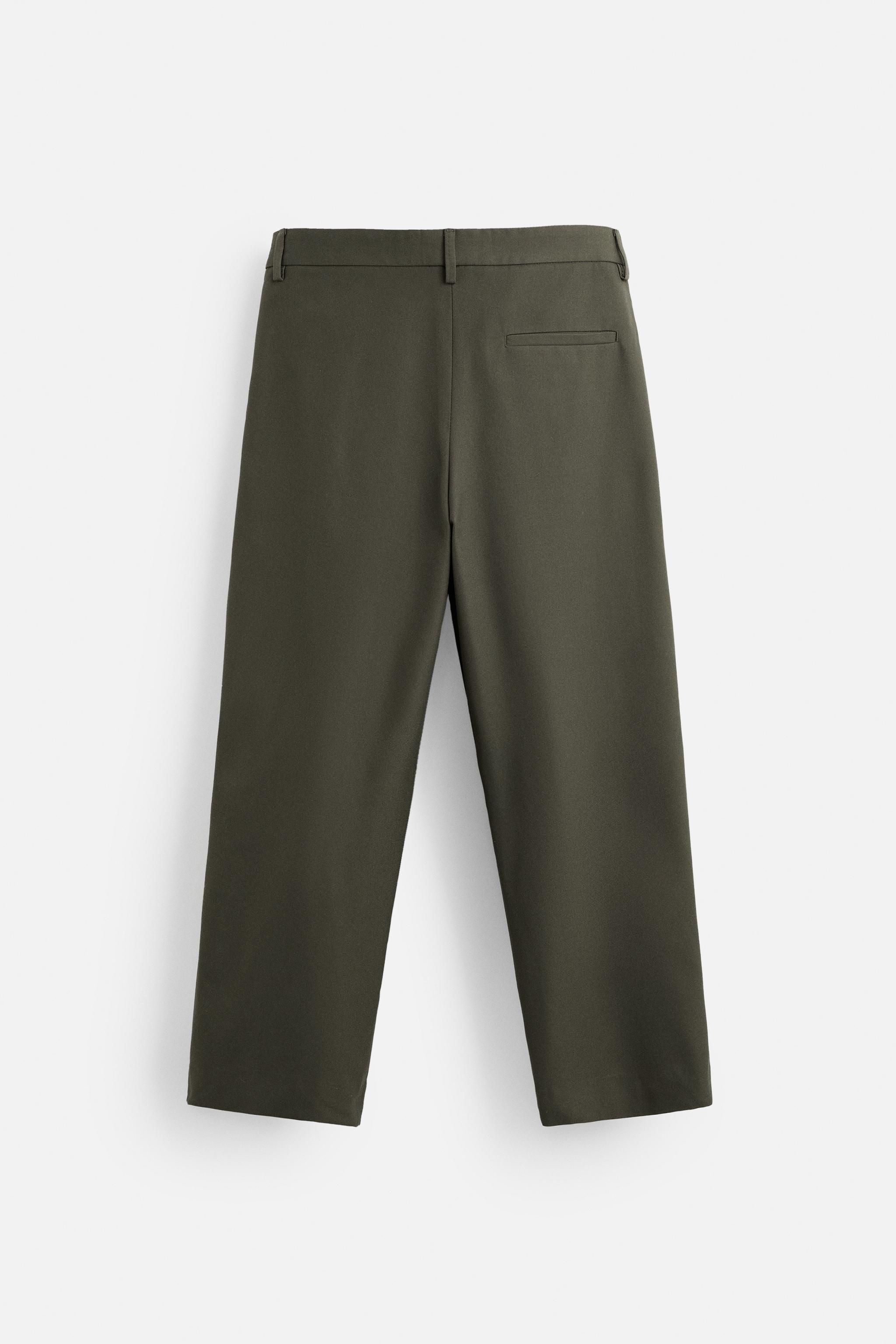 【ZARA】リラックスフィットプリーツパンツ 4302/517/505 ZARA】リラックスフィットプリーツパンツ 4302/517/505 (ZARA
