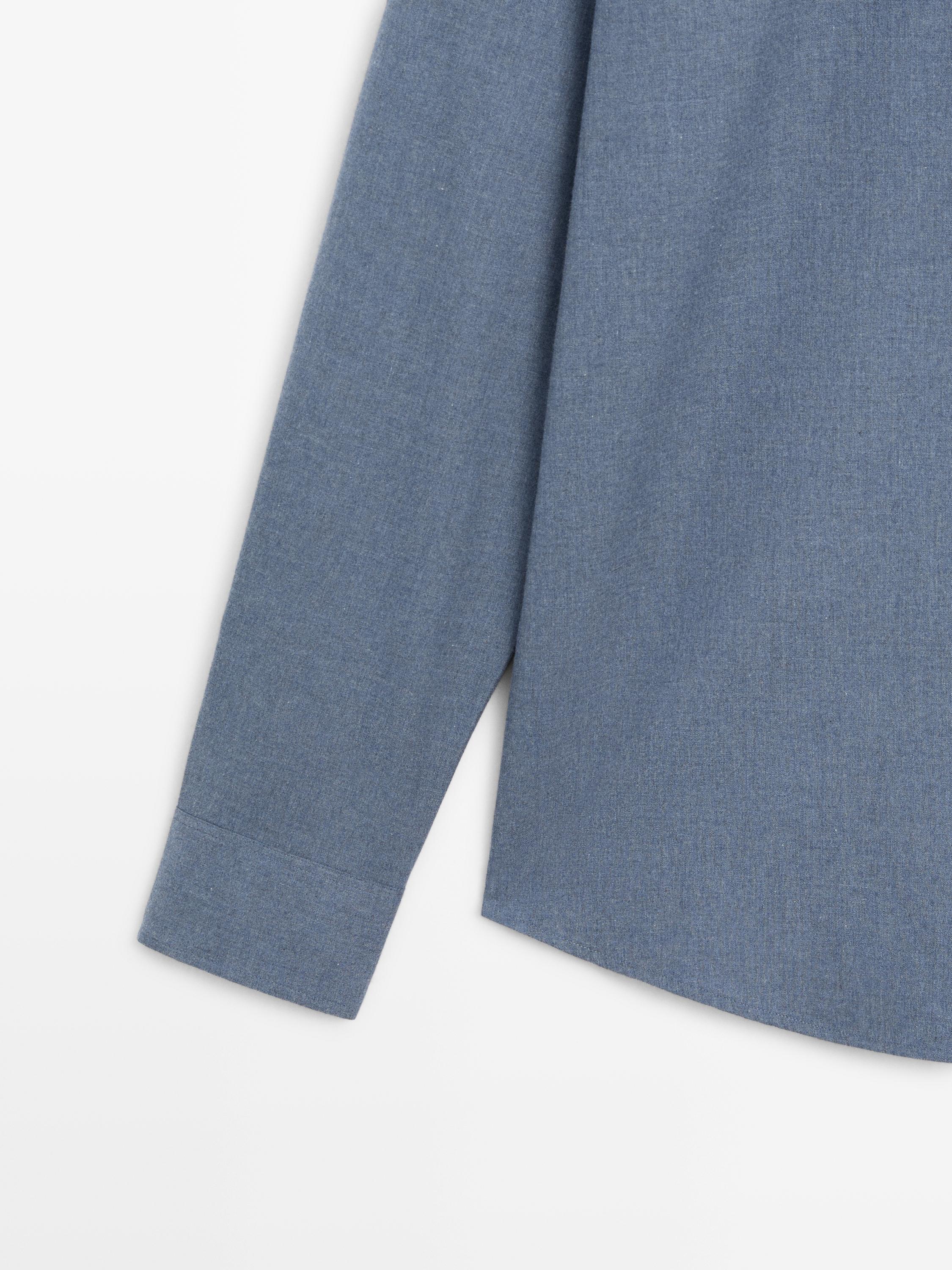 Melange Oxford shirt