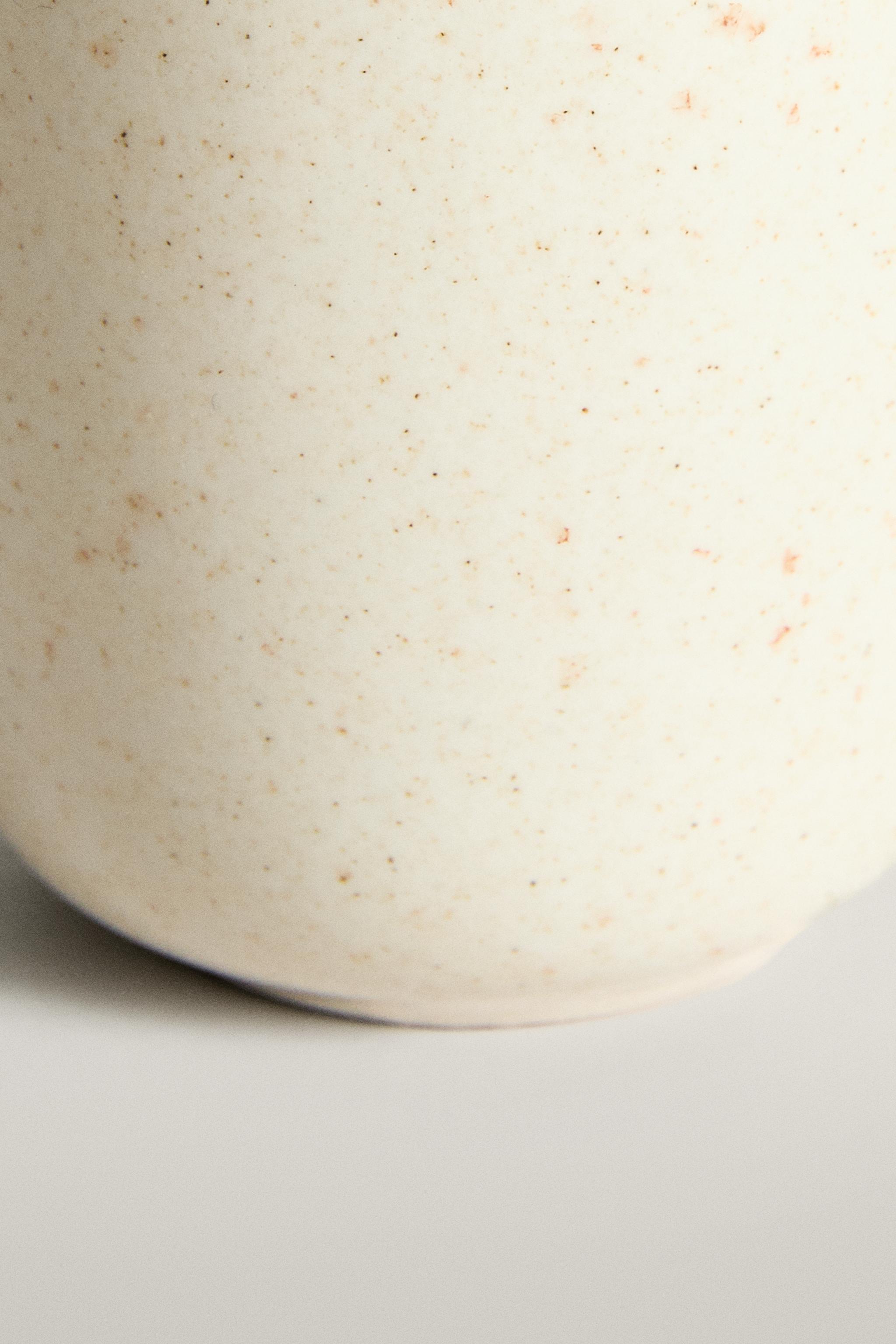 STONEWARE COFFEE CUP