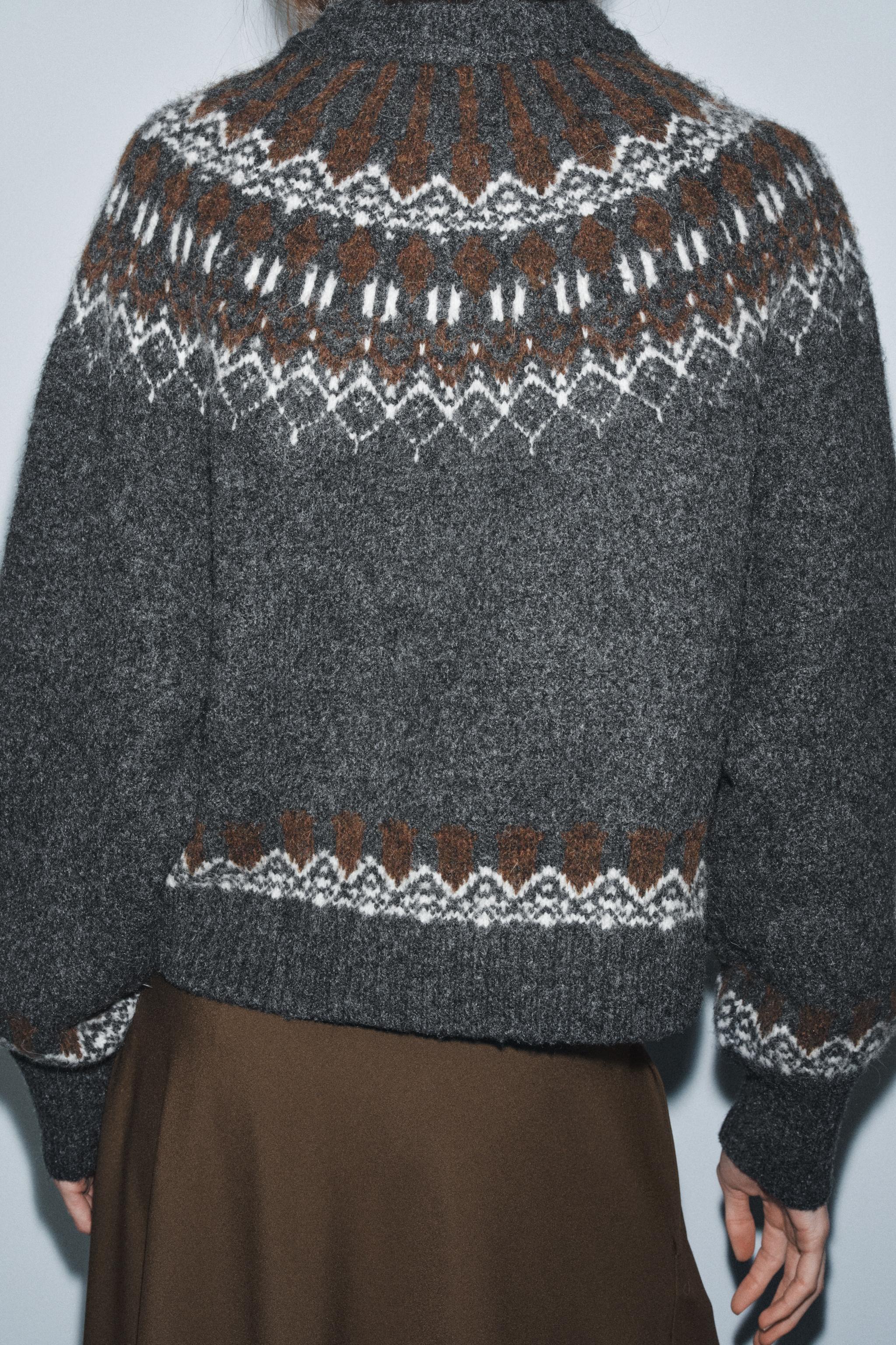 PULL EN MAILLE JACQUARD