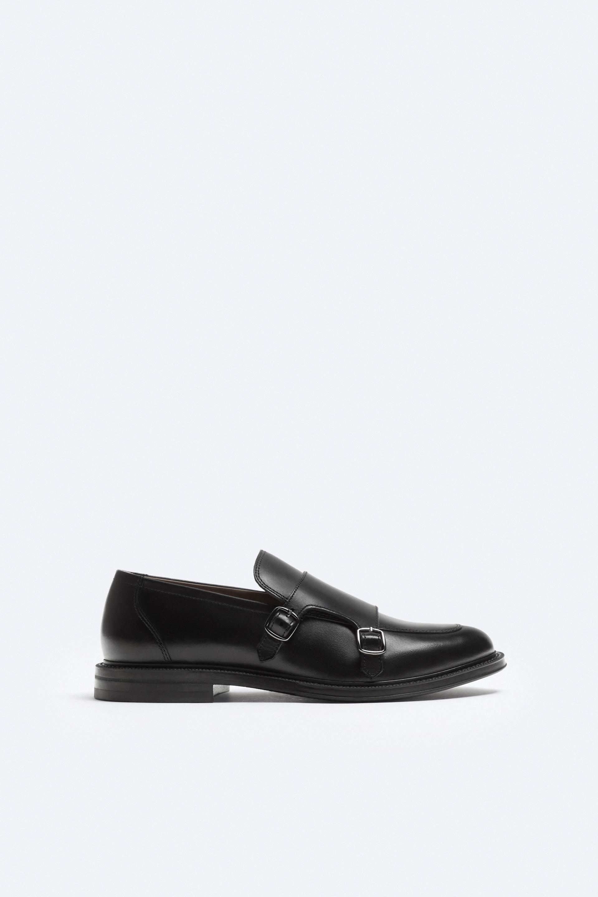 Monk strap shoes zara Clearance