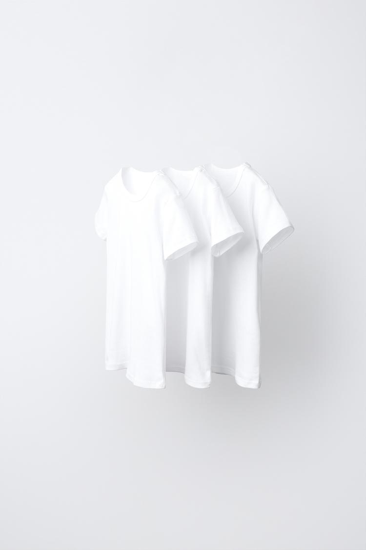 Pack tres camisetas manga corta