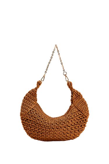 WOVEN SHOULDER BAG