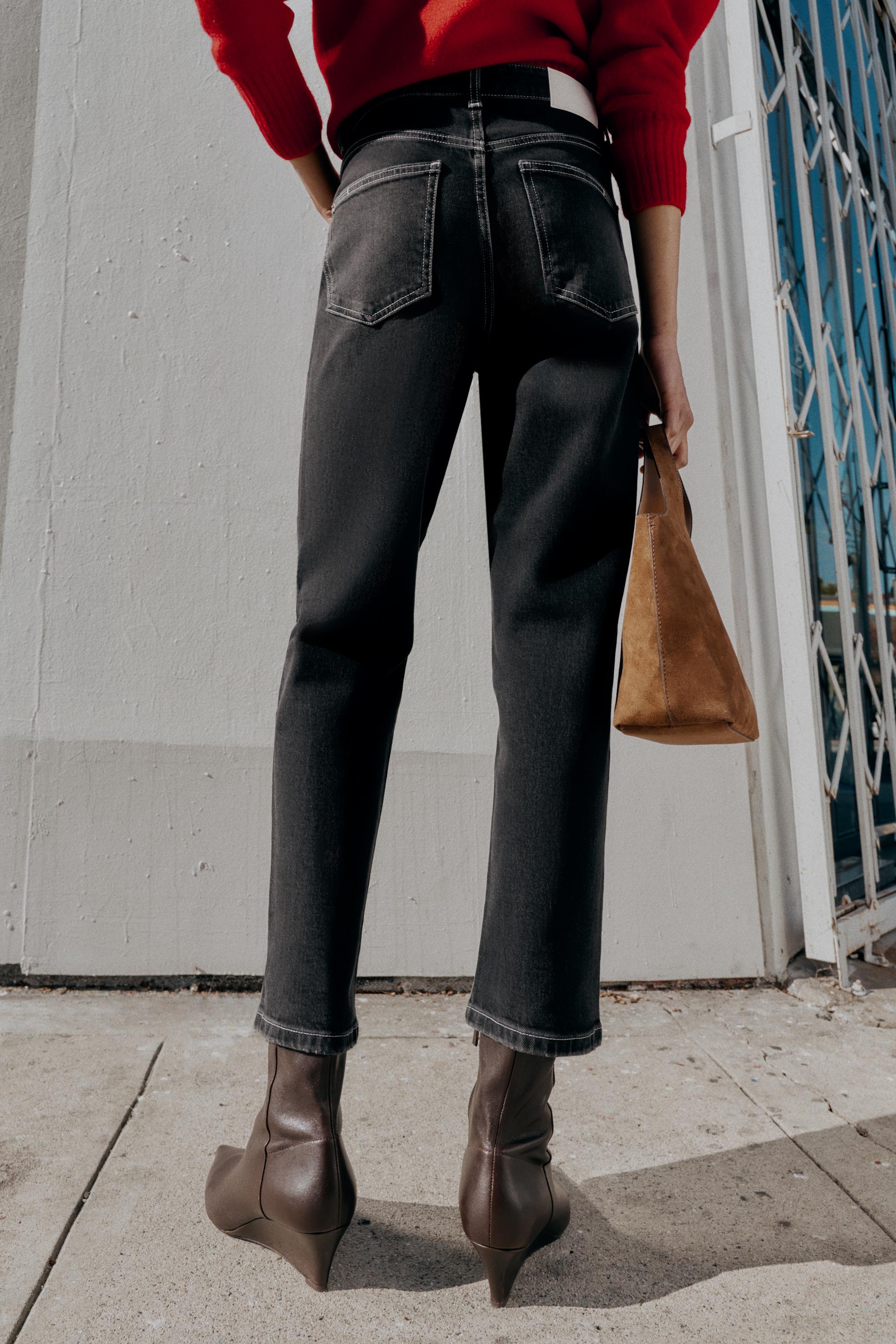Z1975 MOM FIT YÜKSEK BEL JEAN - Görsel 6