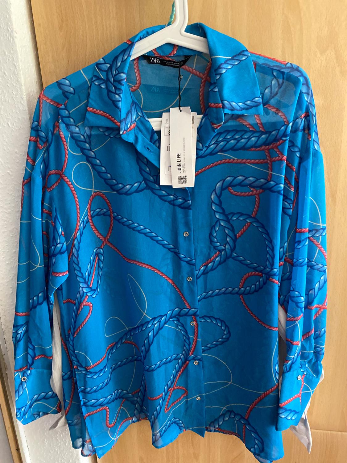 NAUTICAL PRINT SHIRT
