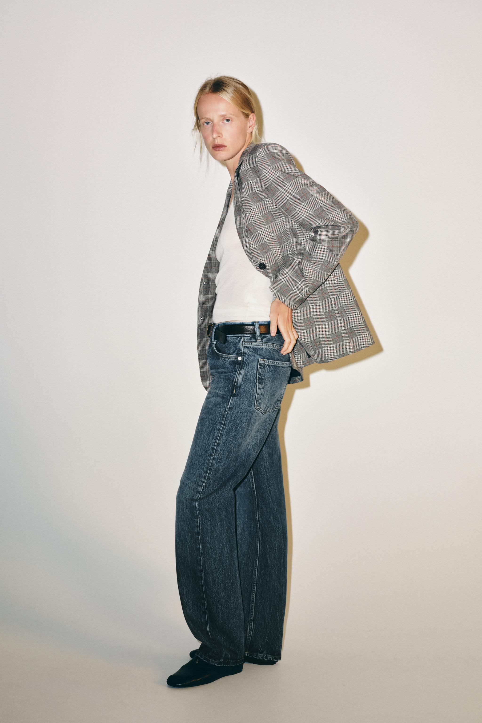 ZW COLLECTION PLAID BLAZER