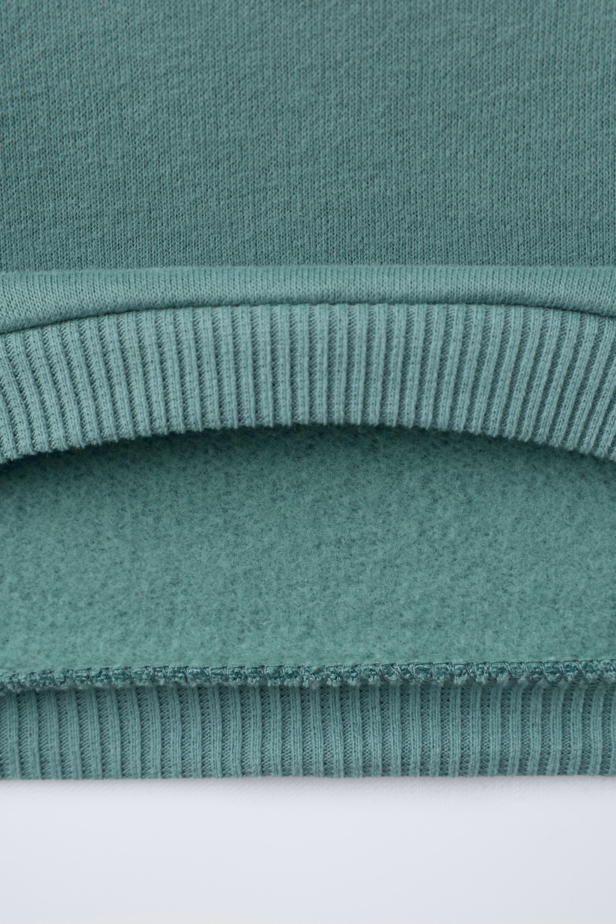 Детские худи Zara DUCK PATCH SWEATSHIRT — фото 4