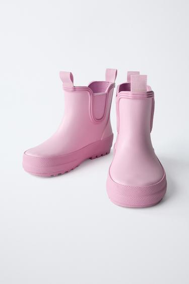 BOTTES DE PLUIE ÉLASTIQUES - Rose de Zara - Image 3