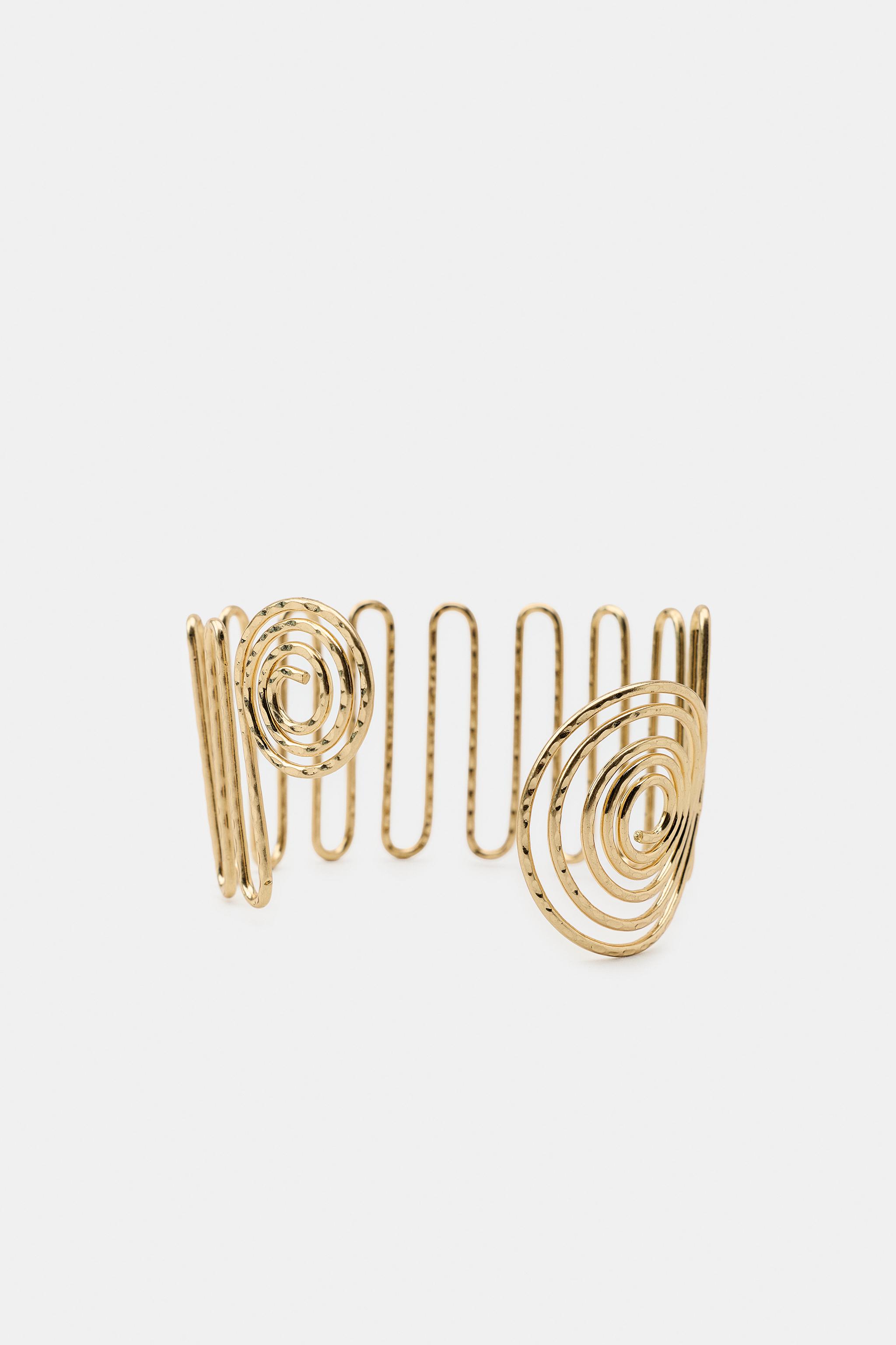 SPIRAL ARM CUFF BRACELET