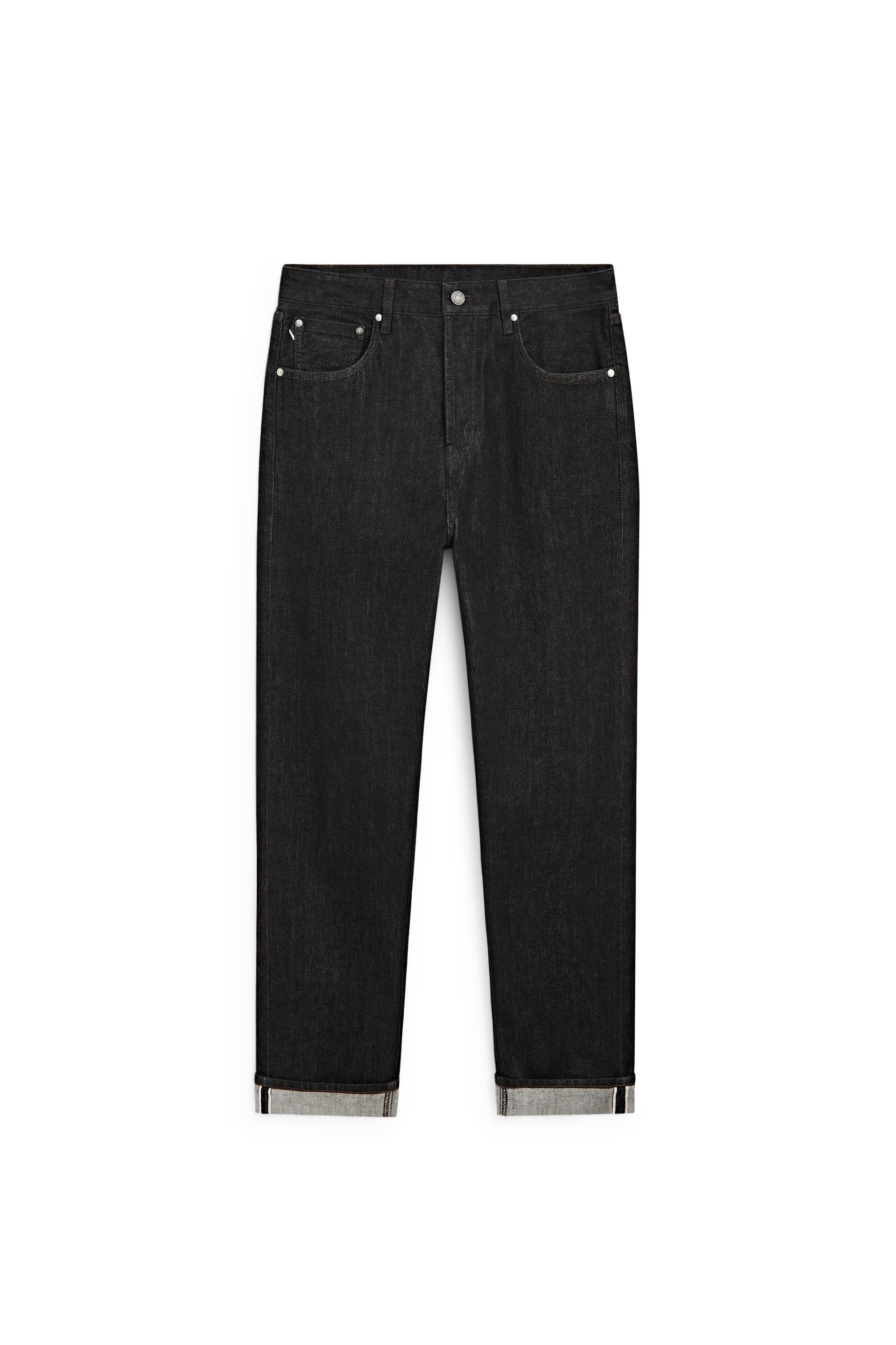Selvedge fit jeans - Navy blue | ZARA Canada
