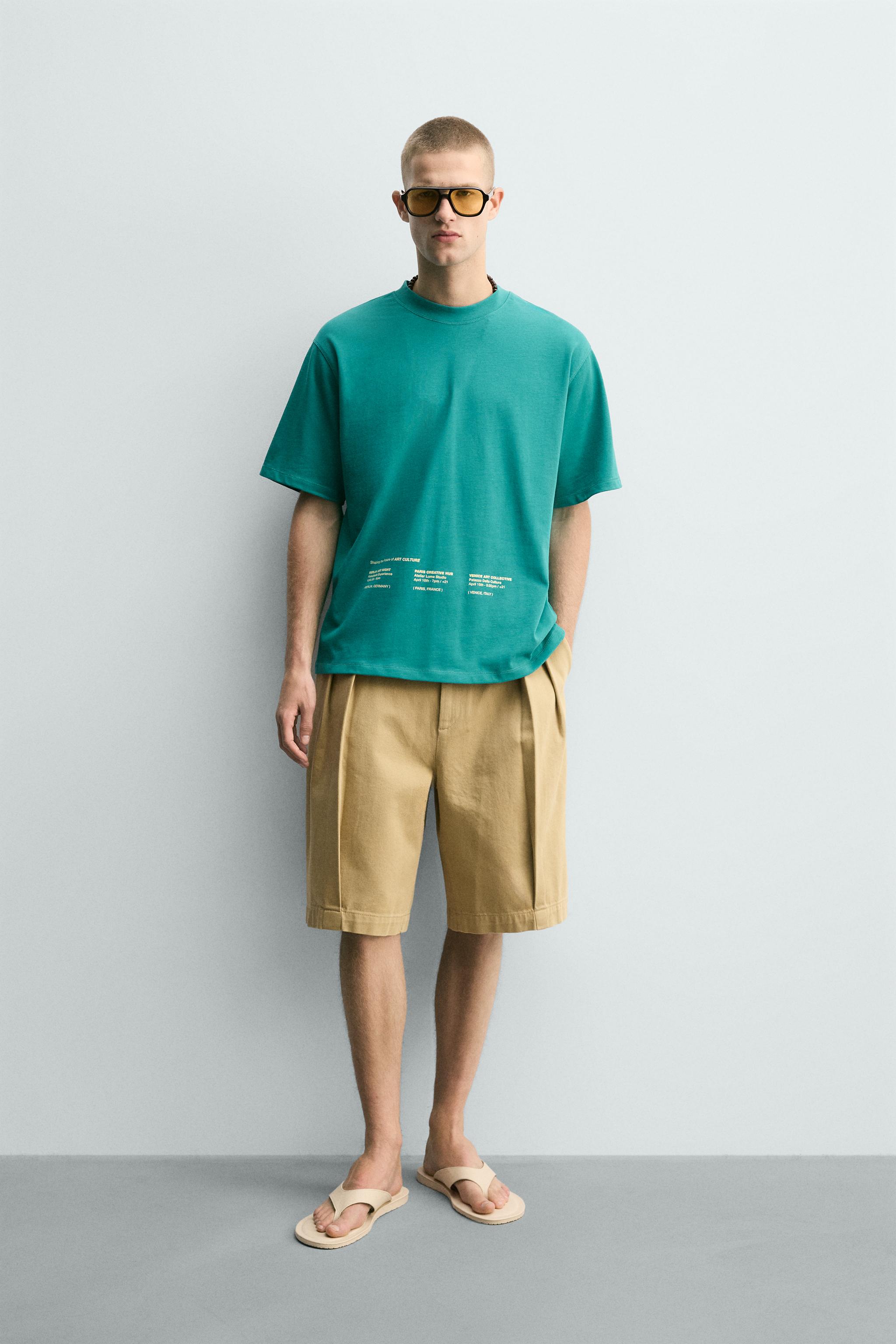 WASHED GRAPHIC PRINT T-SHIRT