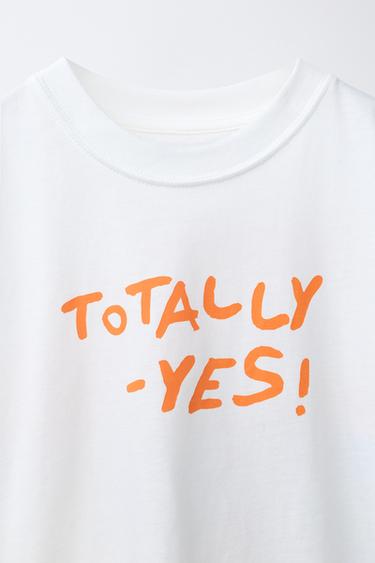 PRINTED T-SHIRT - White by Zara - Image 2