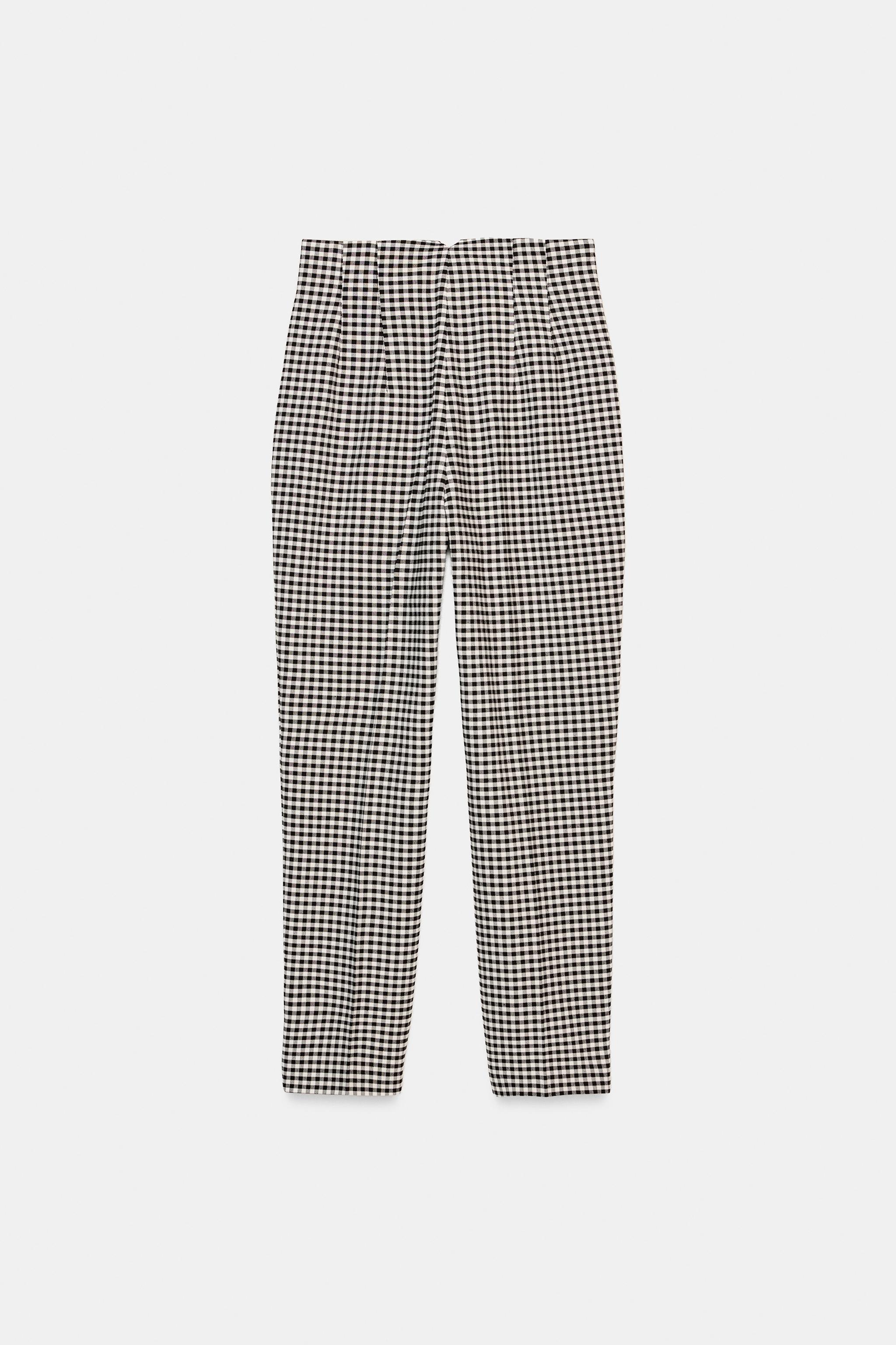 HIGH-WAIST TROUSERS