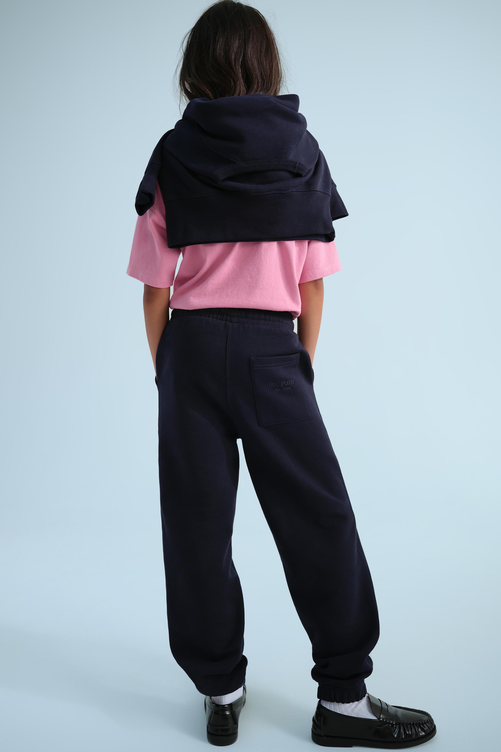 0FR. PARIS X ZARA EMBROIDERED TEXT JOGGER PANTS