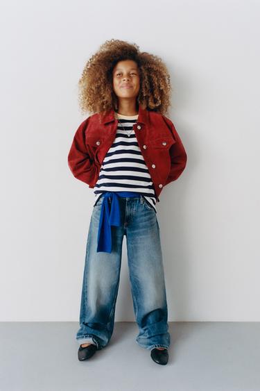 HEAVYWEIGHT STRIPE PRINT T-SHIRT - striped by Zara