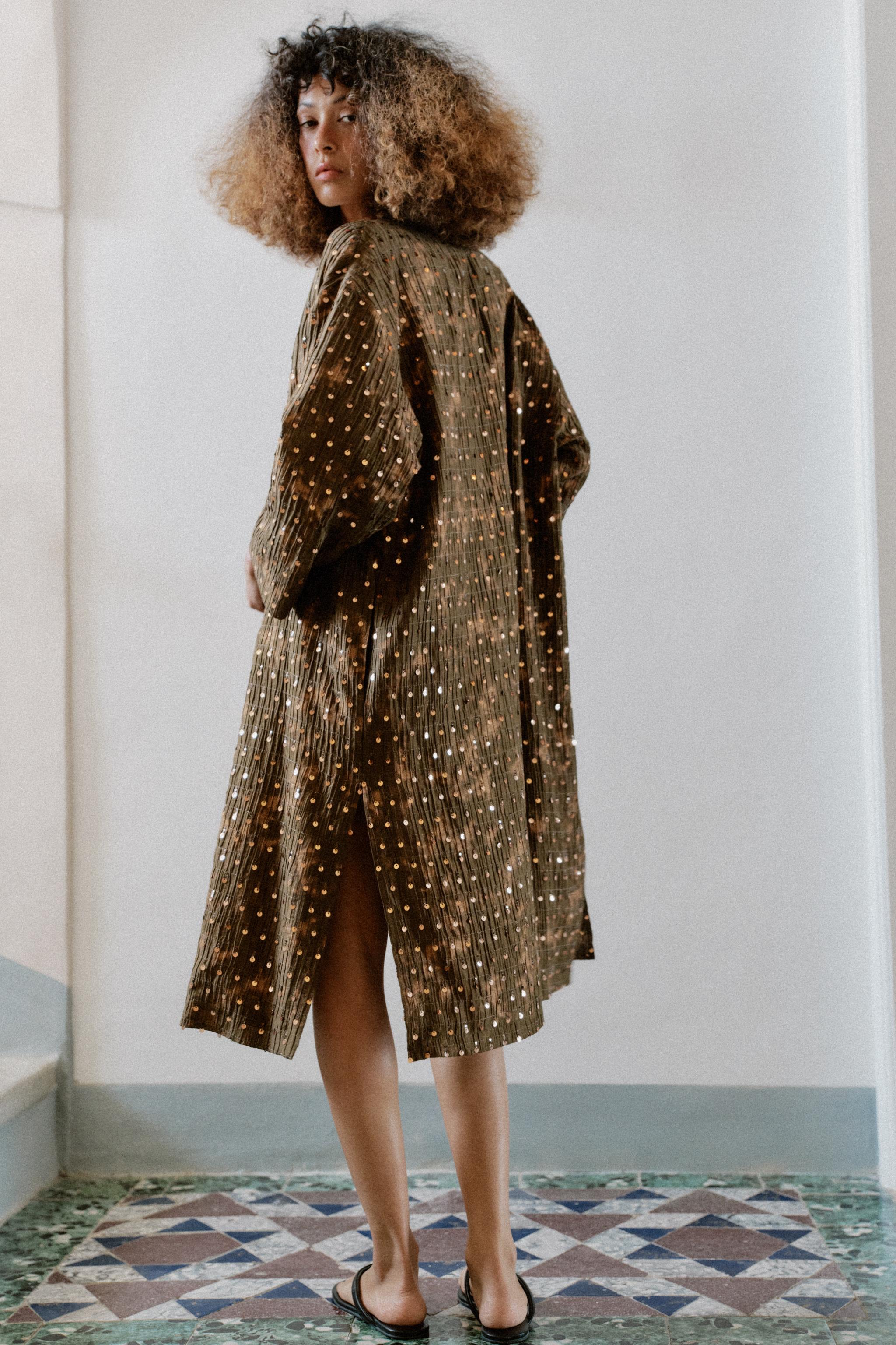 KIMONO LONG PAILLETTES