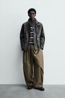 100% FEATHER WATER REPELLENT PUFFER JACKET