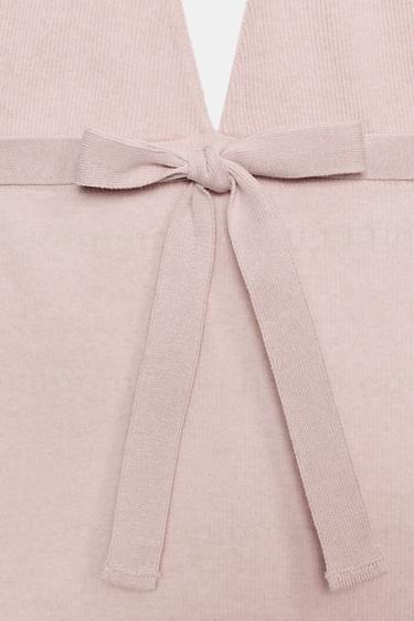 SEQUINNED HALTER TOP - Pink by Zara - Image 7