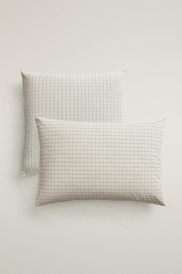 COTTON PILLOWCASE - Ecru by Zara - Image 0