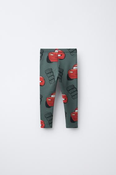 CARS LIGHTNING MCQUEEN © DISNEY PRINT LEGGINGS - Green by Zara - Image 1