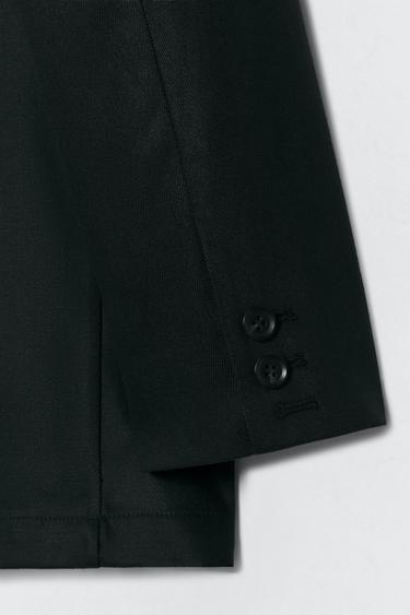 RELAXED FIT SUIT BLAZER SOSHIOTSUKI X ZARA - Black by Zara - Image 8