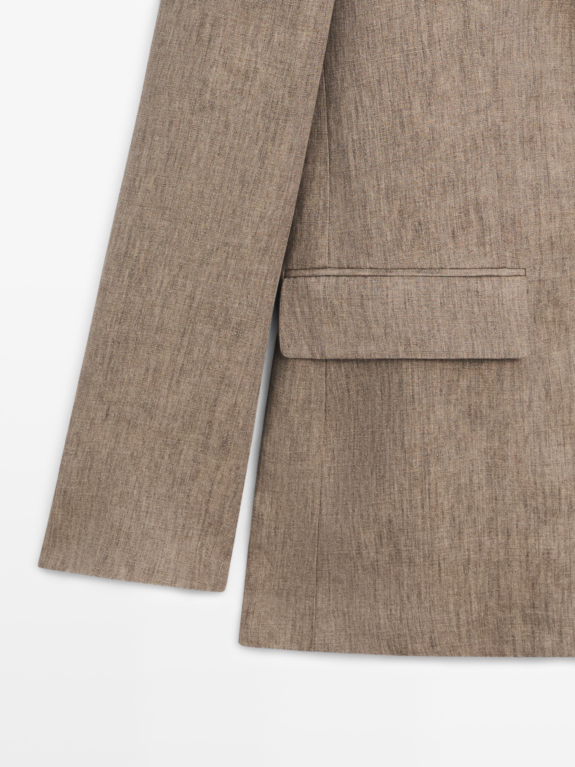 Veste de costume 100 % lin