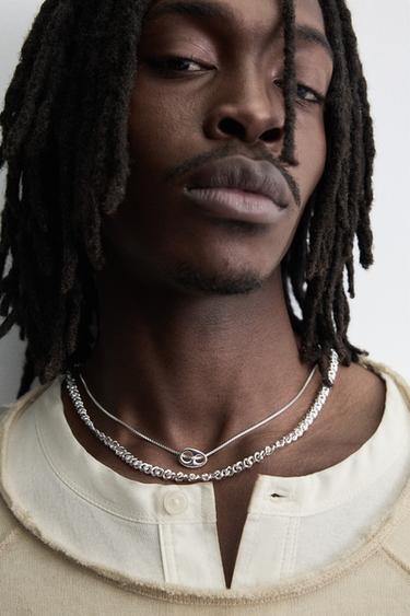 PACK OF 2 COMBINED NECKLACES - Silver by Zara - Image 1