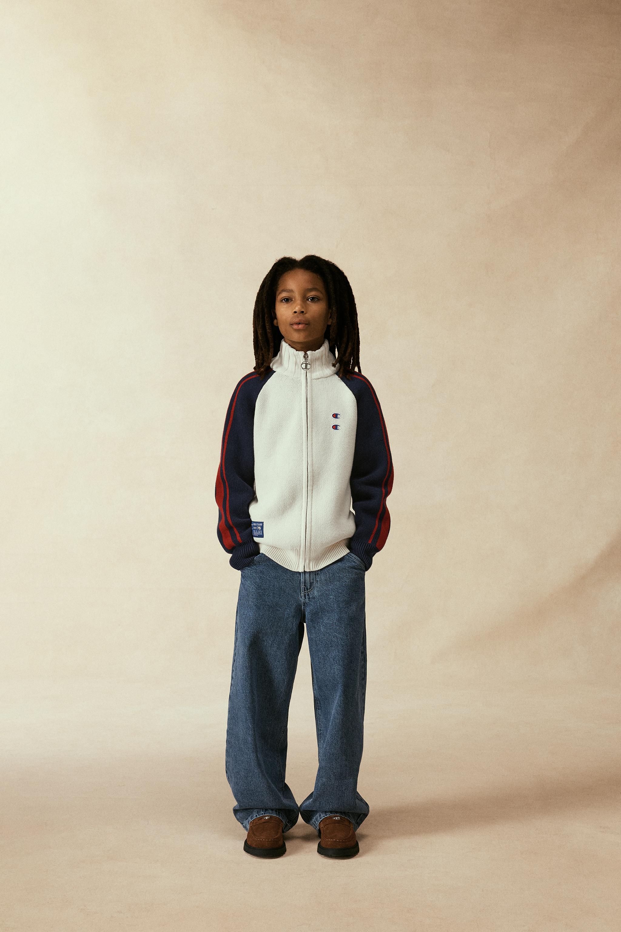 JEANS SKATER CHAMPION ® X ZARA - ブルー | ZARA Japan / 日本