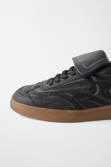 TONGUE SNEAKERS - Black by Zara - Image 4