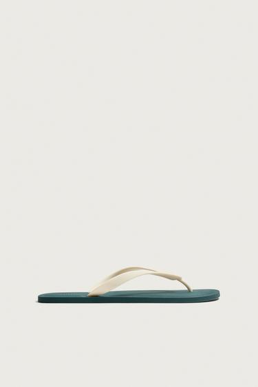 SANDALIA TIRAS - Multicolor de Zara