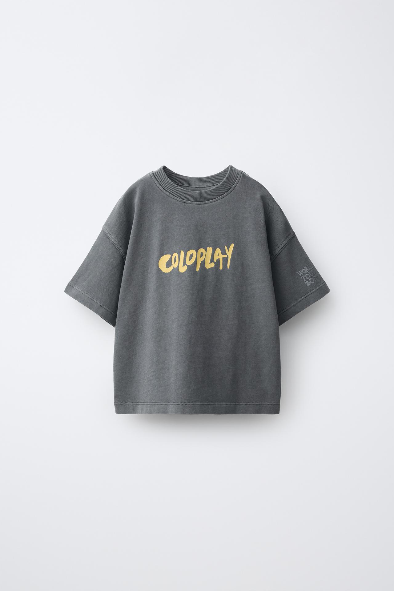 COLDPLAY © PRINT T-SHIRT — Anthracite grey