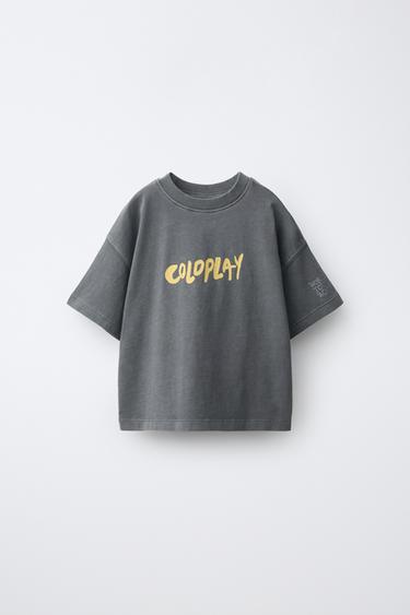 COLDPLAY © PRINT T-SHIRT — Anthracite grey 1