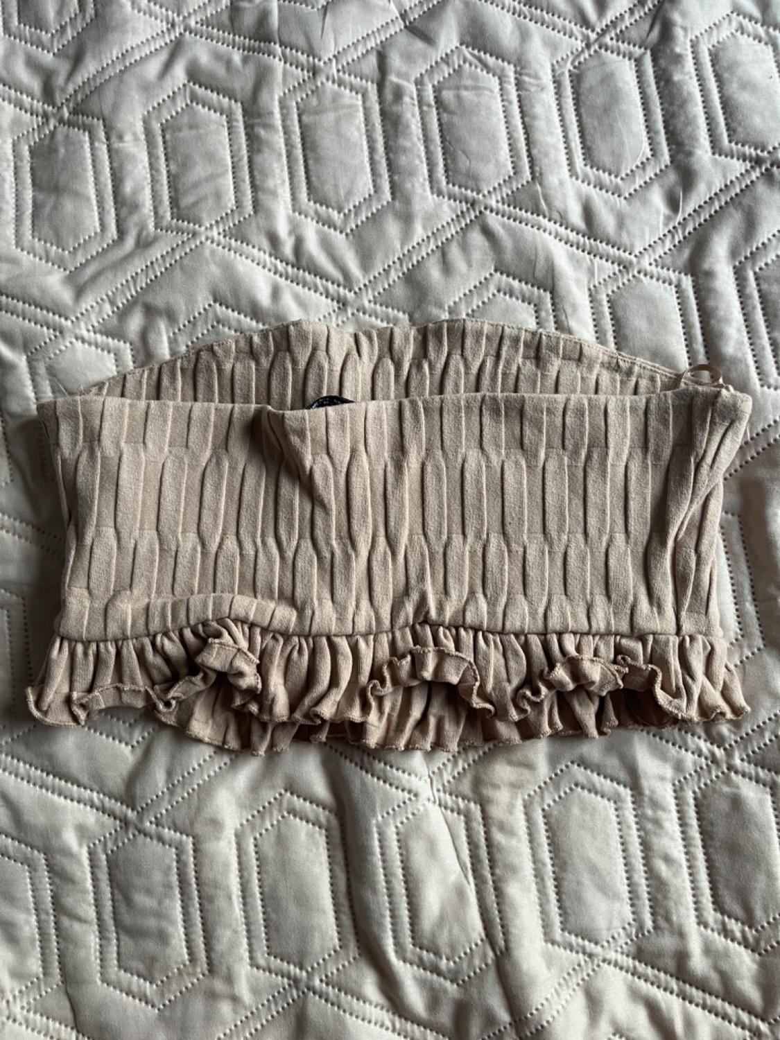 TEXTURED CROP TOP - Image 2