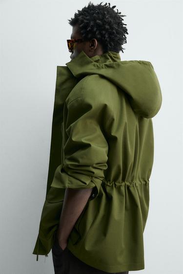 PARKA TECHNIQUE AVEC GILET DÉTACHABLE - Kaki de Zara - Image 5