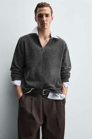 CEINTURE EN CUIR - Marron de Zara - Image 1