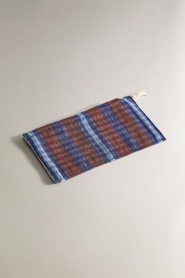 TROUSSE DE TOILETTE COTON X TENSIRA - Bordeaux de Zara - Image 1