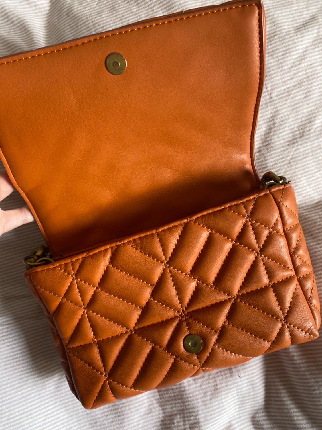 QUILTED SHOULDER BAG WITH CHAIN - Image 8