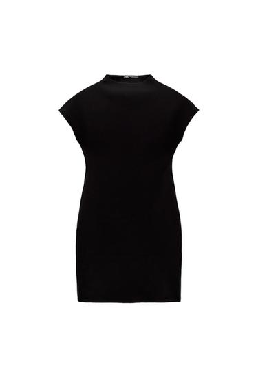 SHORT STRETCH KNIT DRESS
