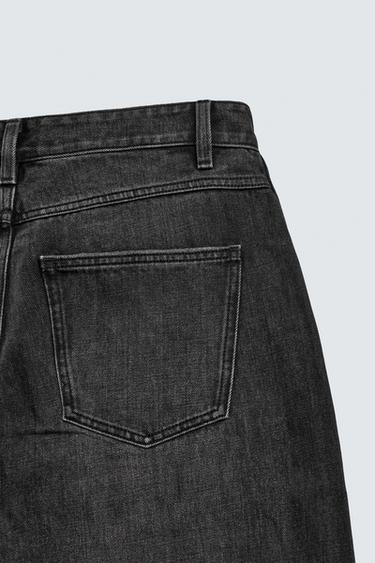 BALLOON FIT JEANS WITH ZIPS - Charcoal by Zara - Image 10