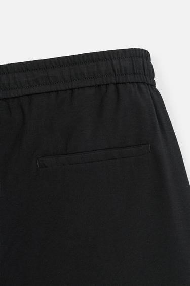 BERMUDA FLUIDE RELAXED FIT - Bleu de Zara - Image 8