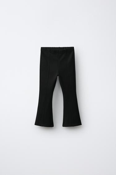 LEGGING FLARE - Negro de Zara