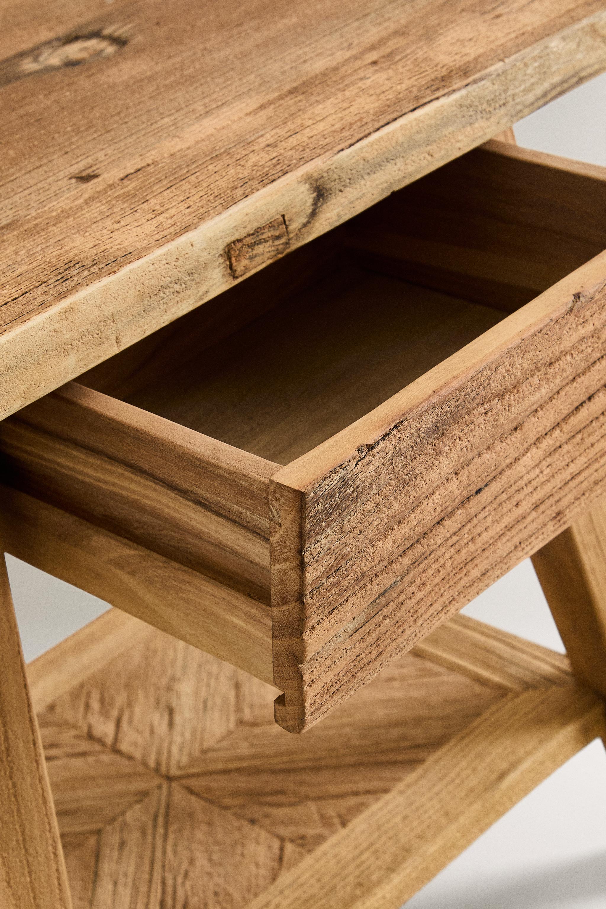 Wooden Nightstand - Stylish Bedroom Side Table