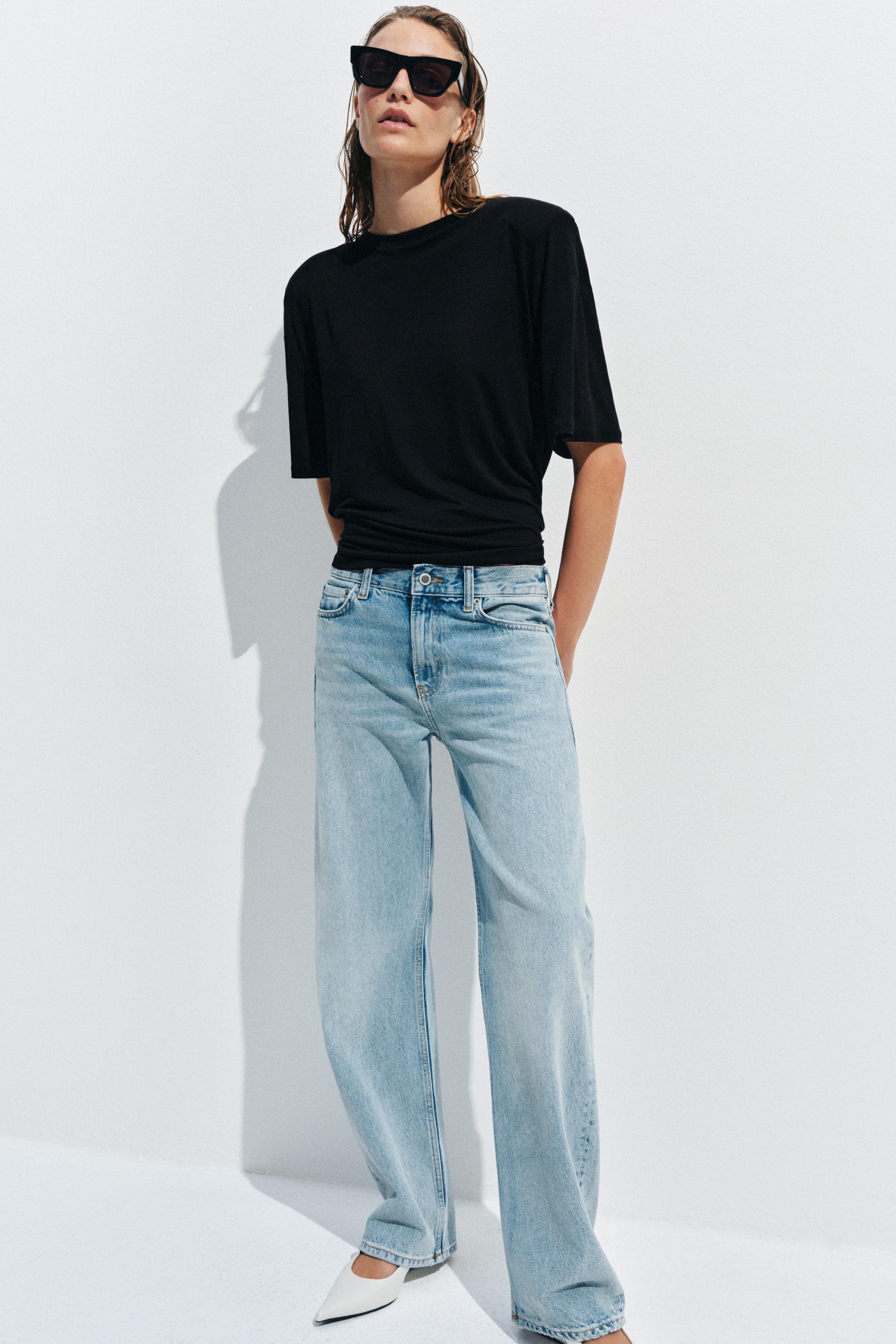 ZW COLLECTION DÜŞÜK BEL DÜZ PAÇA JEAN - Görsel 3