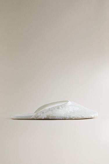 خف بترتر - أبيض الخاص بـ Zara - صورة 0