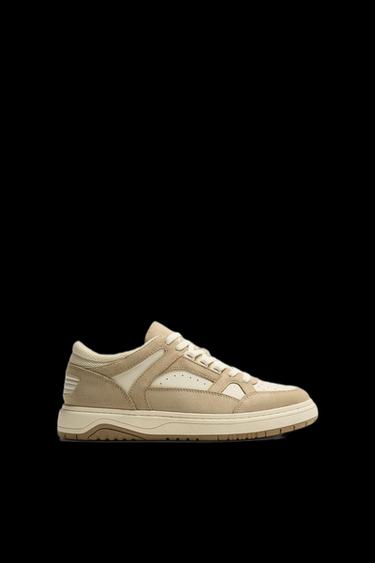 ZAPATILLA SKATE - Marrón Arena de Zara - Imagen 0